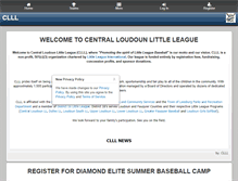 Tablet Screenshot of clll.org